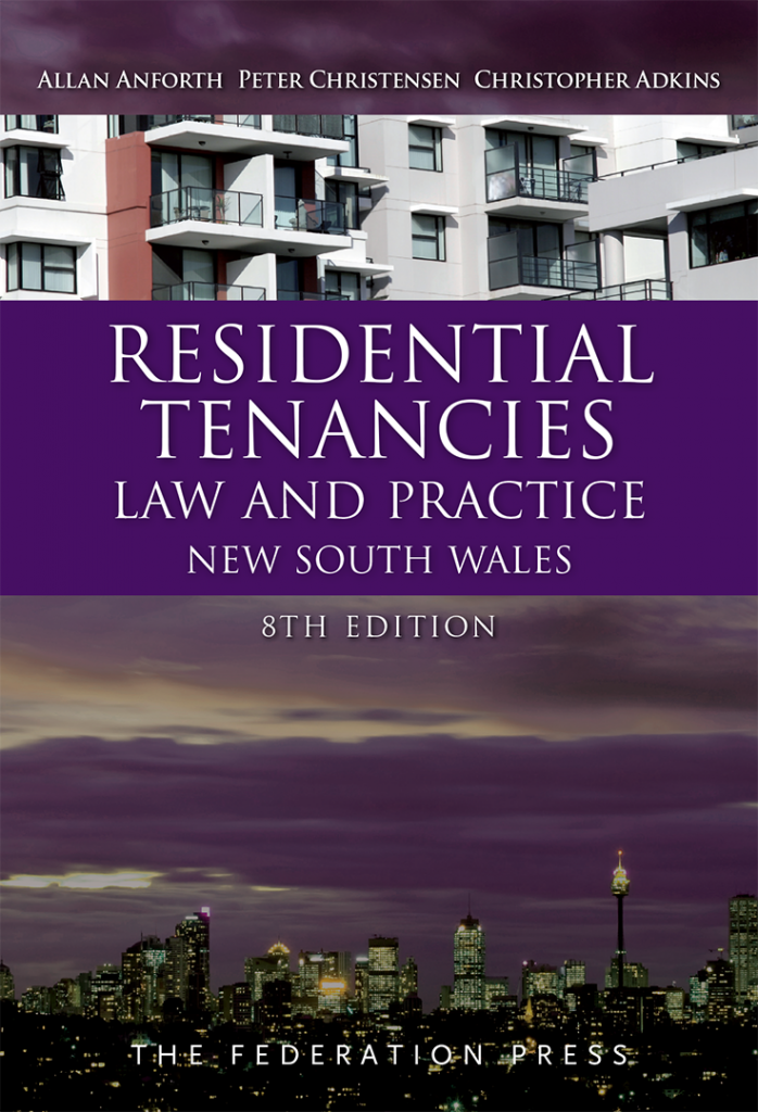 Residential Tenancies Law And Practice - The Federation Press